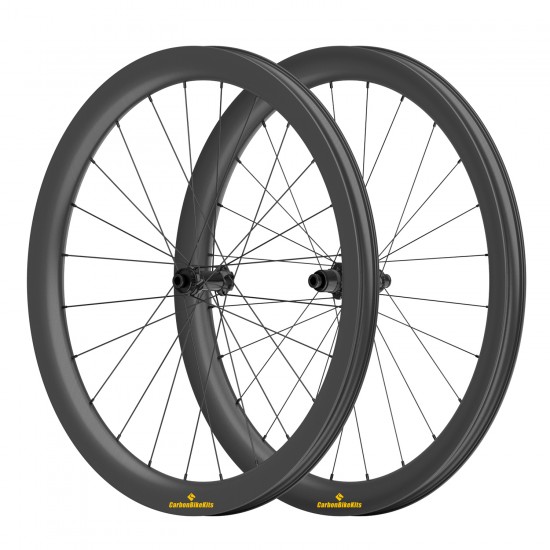 [Ultralight] 400g 700C 47x40mm Carbon Tubeless Gravel / CX / MTB / Beach Racer Wheels Rim